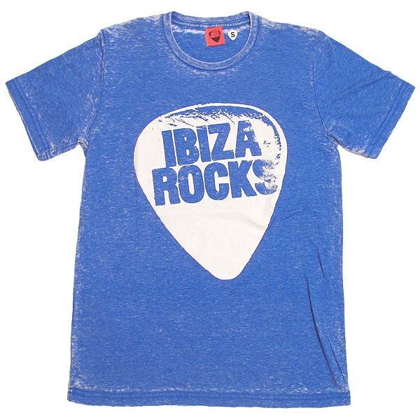 Ibiza Rocks Camiseta Hombre Lavado ácido con Logo