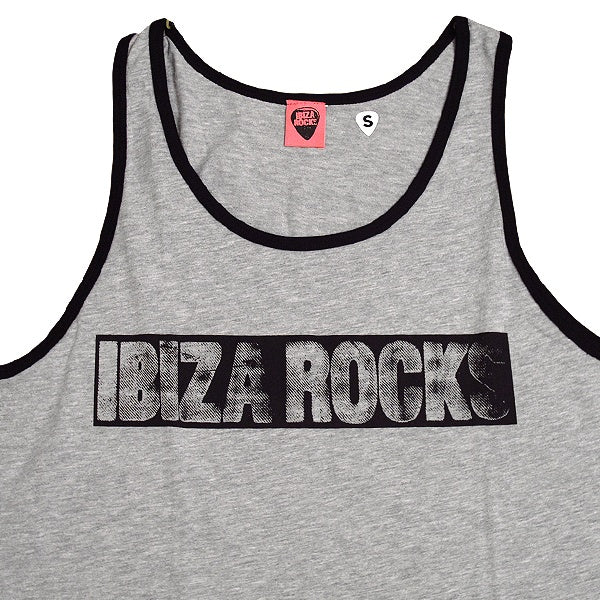 Ibiza Rocks Camiseta Sin Mangas Hombre Logo Vintage