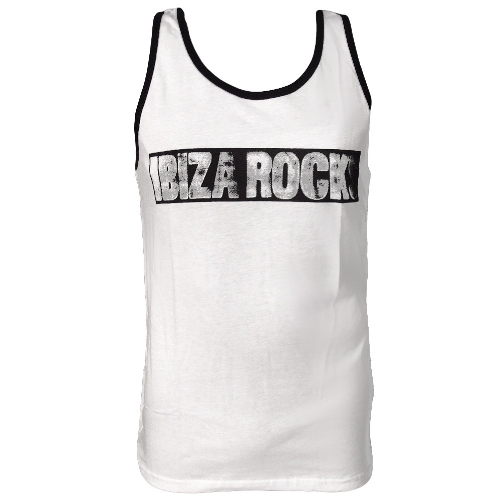 Ibiza Rocks Camiseta Sin Mangas Hombre Logo Vintage
