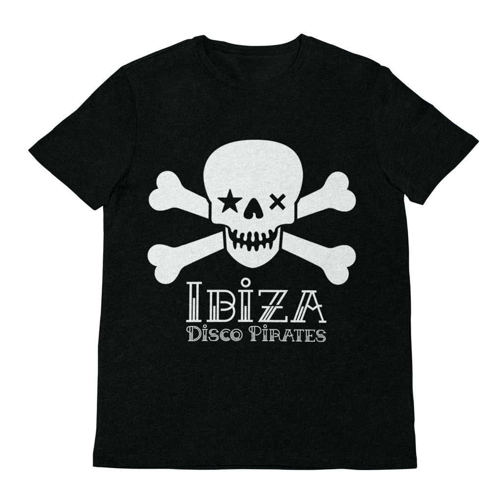 Ibiza Disco Pirates Men's Homme Crâne et os Croisés