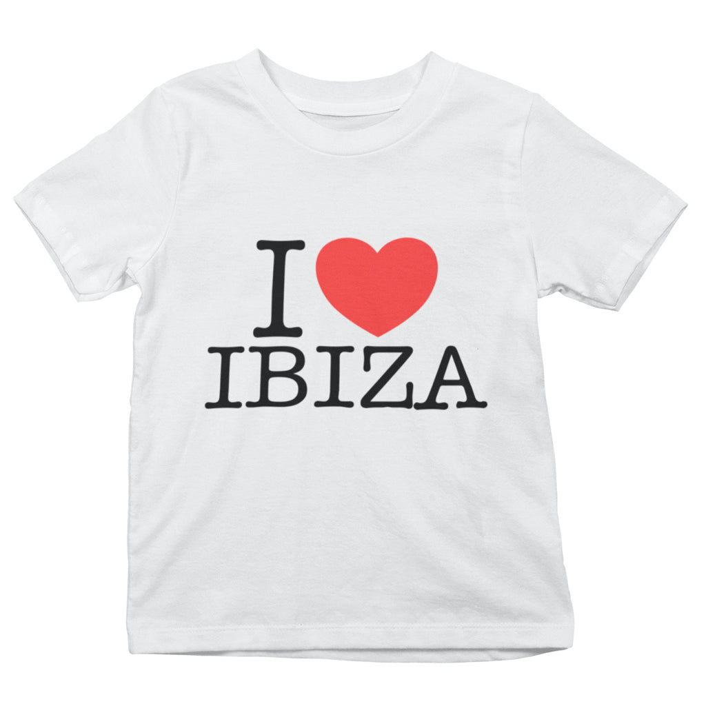 I Love Ibiza Kinder T-shirt