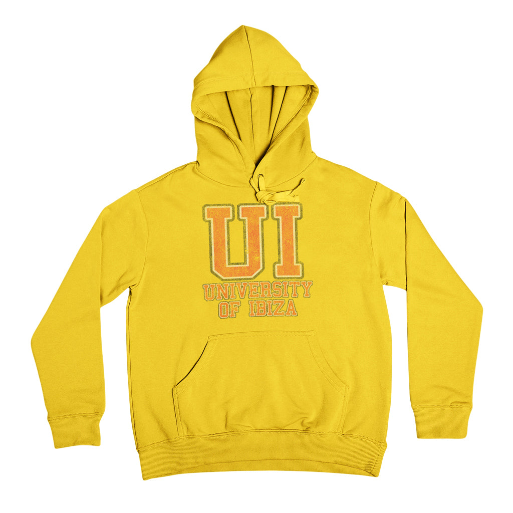 University of Ibiza Sudadera con Capucha hombre con Logo Colegial