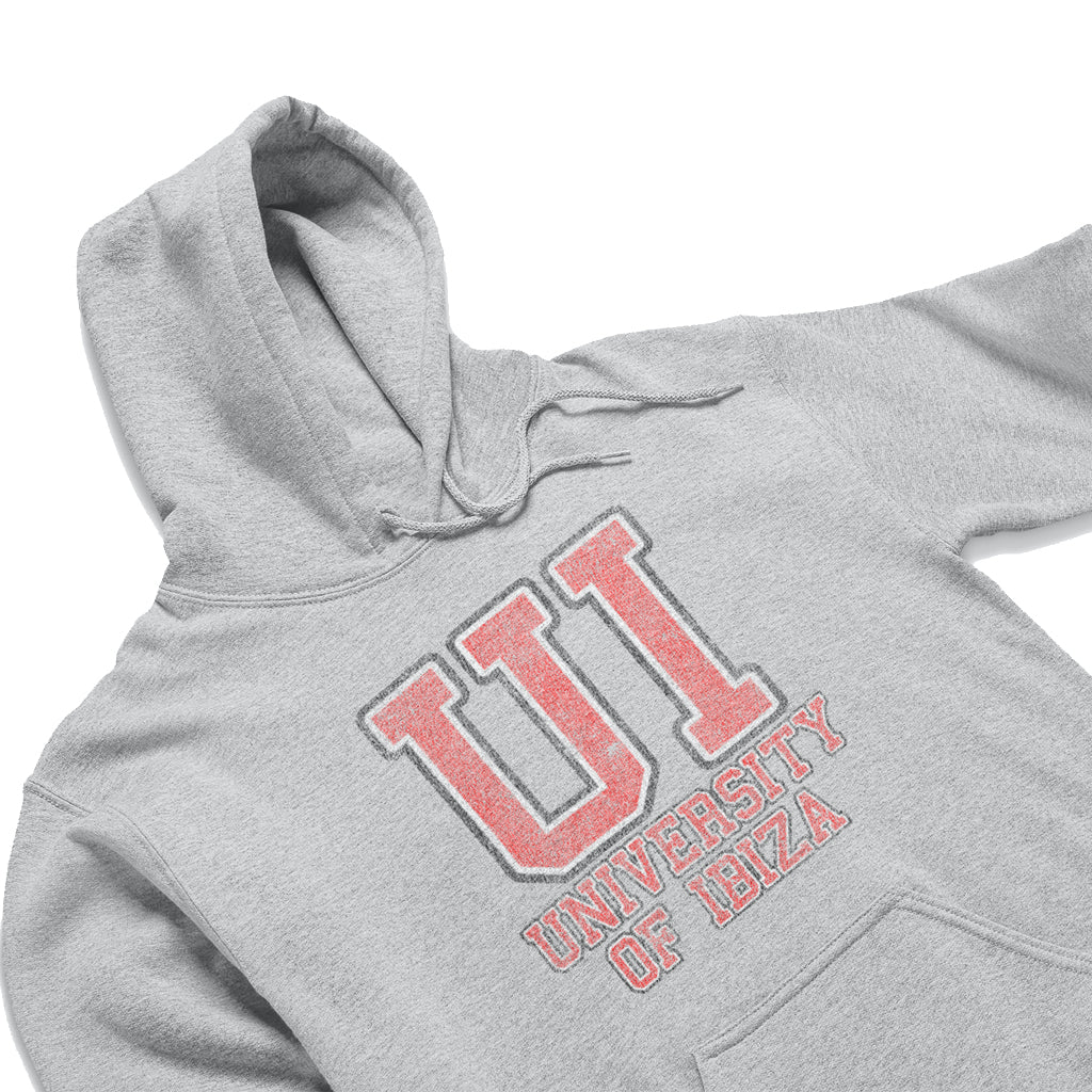 University of Ibiza Sudadera con Capucha hombre con Logo Colegial