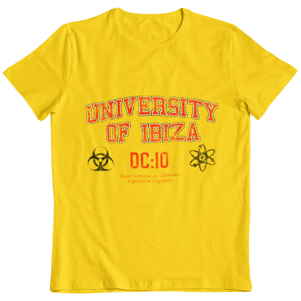 University of Ibiza Wissenschaft Dept Herren T-shirt