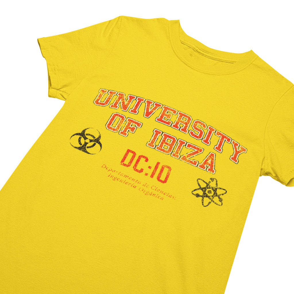 University of Ibiza Departamento de Ciencias Camiseta Hombre