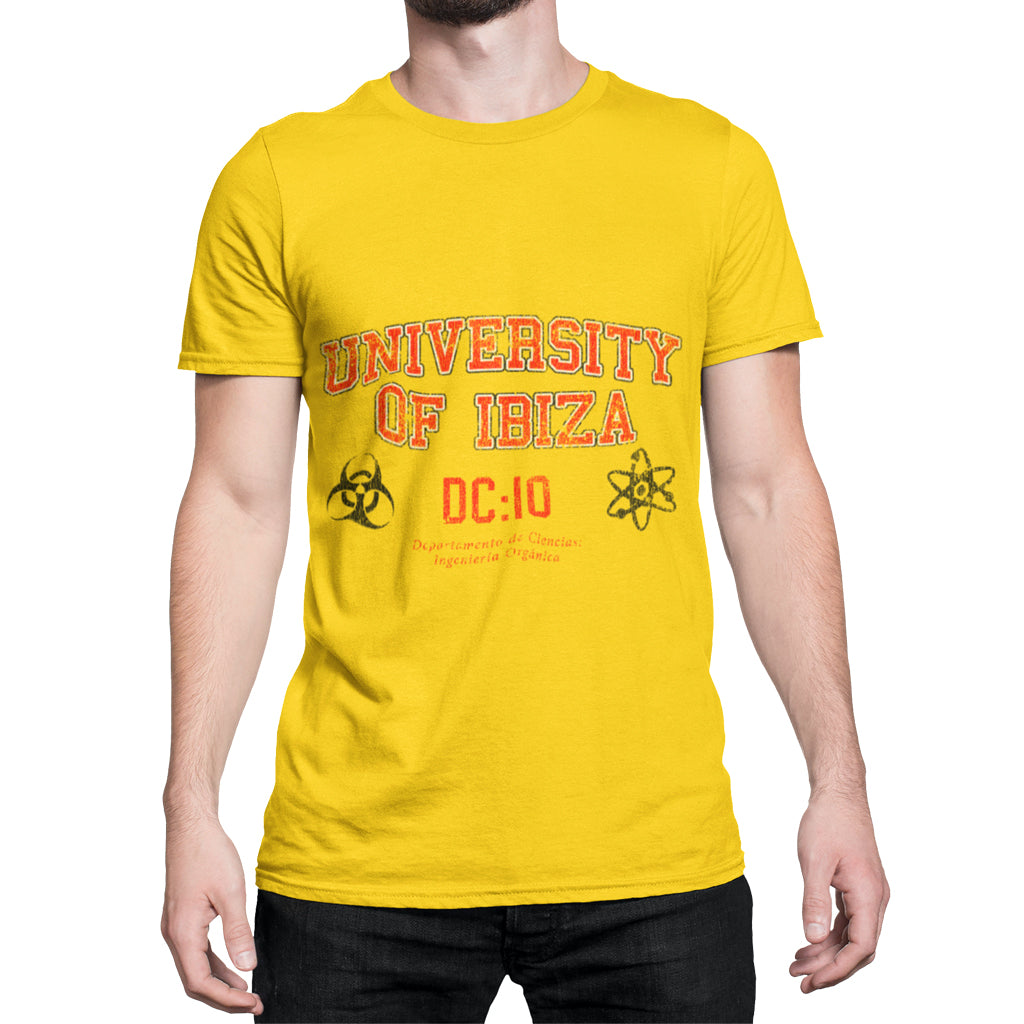 University of Ibiza Departamento de Ciencias Camiseta Hombre