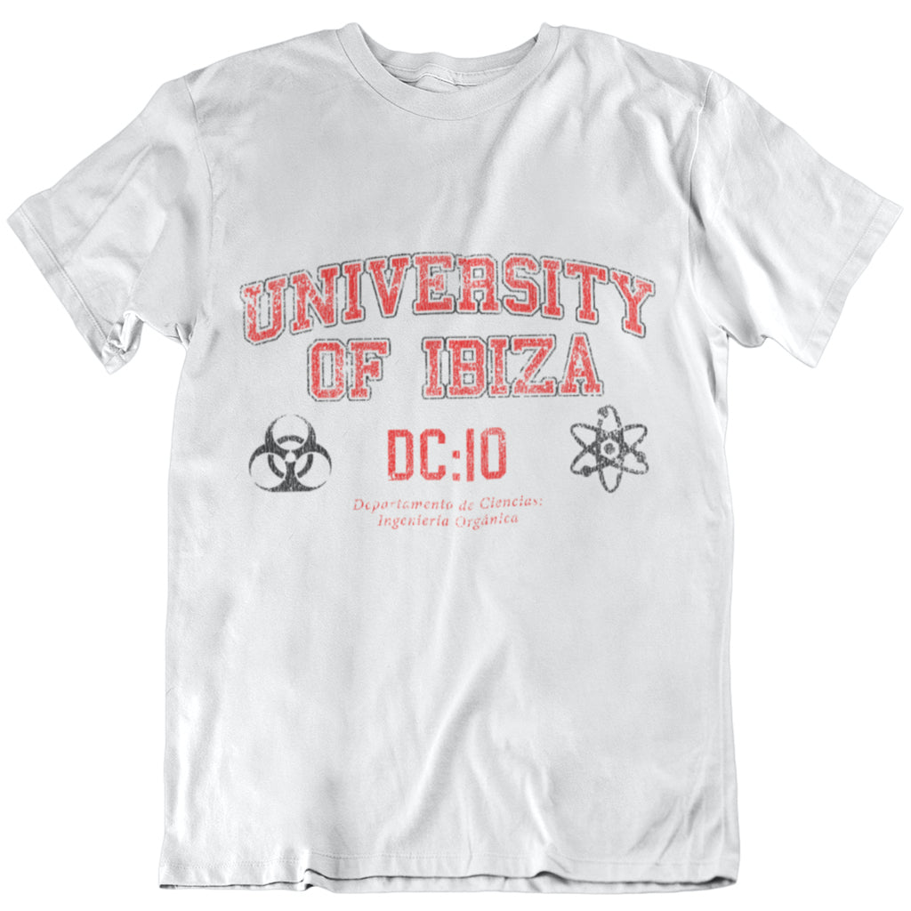 University of Ibiza Departamento de Ciencias Camiseta Hombre