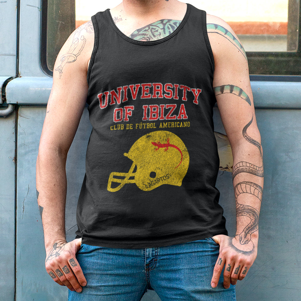 University of Ibiza Men's Tank American Football