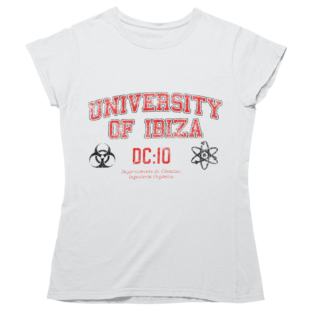 University of Ibiza Women's T-shirt Science Department