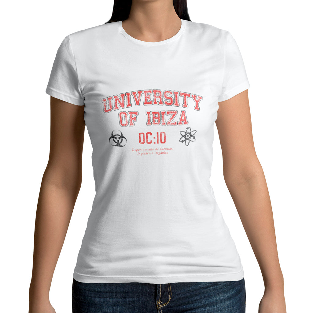 University of Ibiza Women's T-shirt Science Department