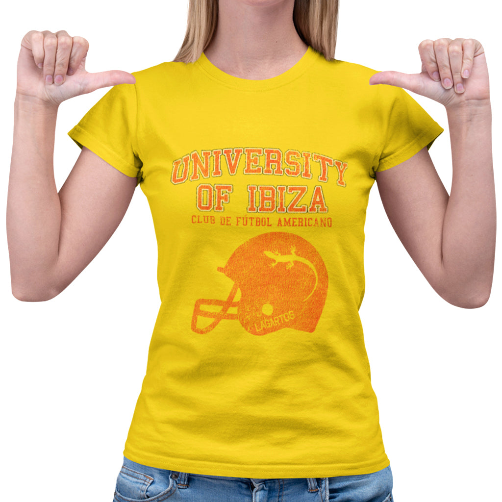 University of Ibiza Women's T-shirt American Football