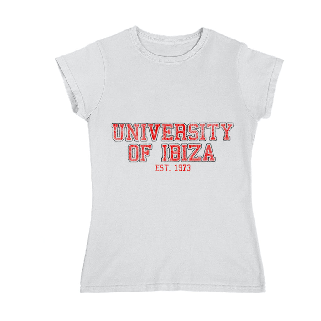 University of Ibiza Women's T-shirt Vintage Logo