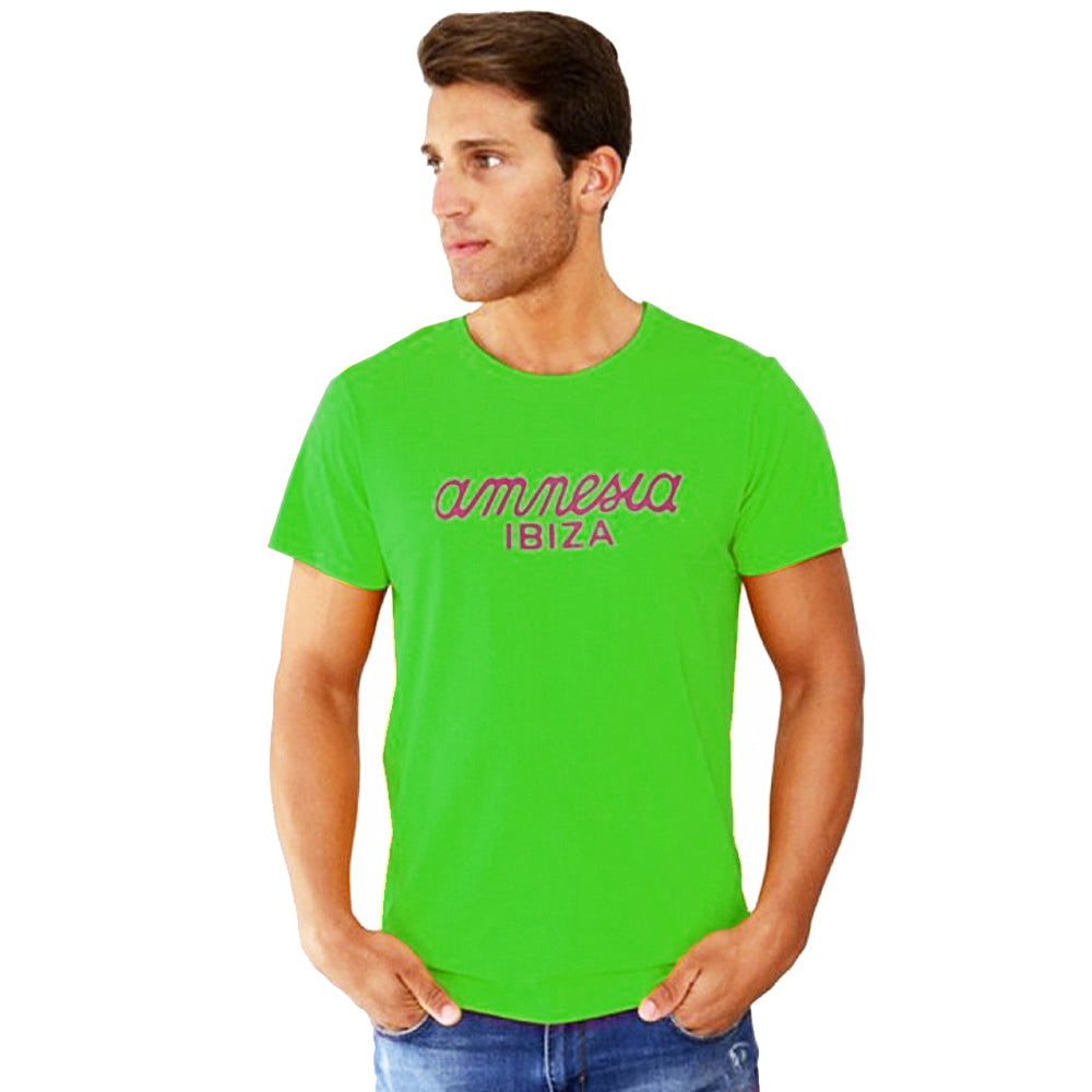 Amnesia Ibiza Neon Classic Logo Men's T-shirt