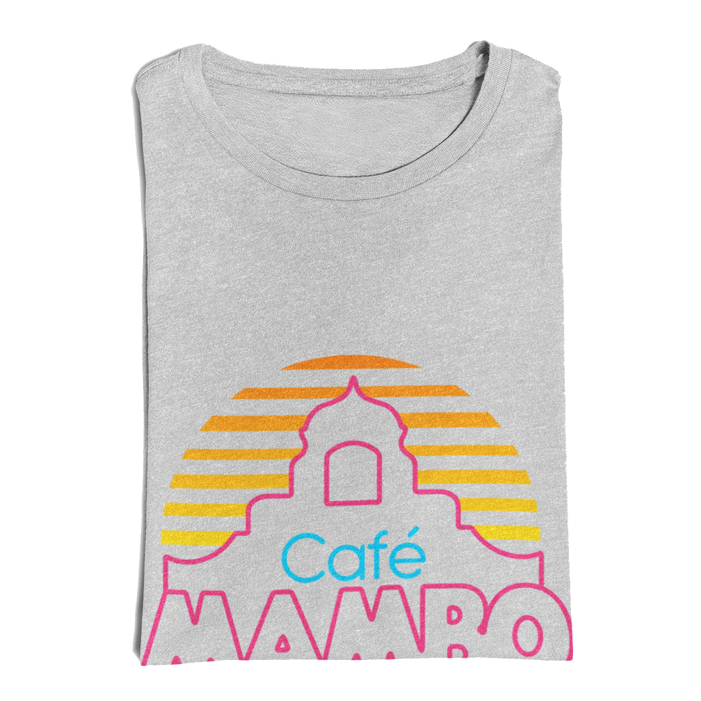 Cafe Mambo Ibiza Logo Men's Grey T-shirt NEW