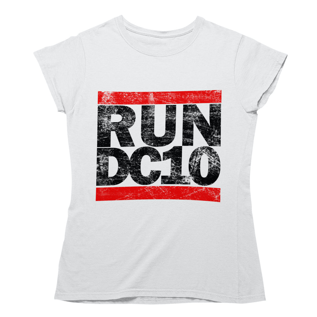 Run DC10 Women's White T-shirt