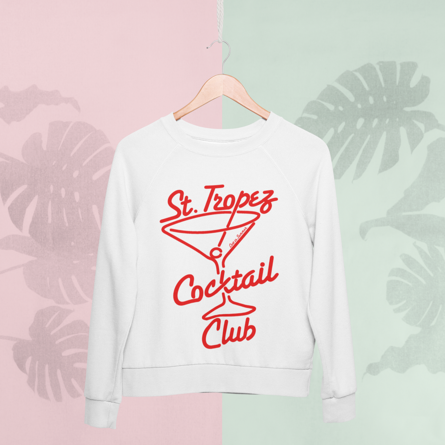 Lost-in-summer-St-tropez-official-merchandise-st-tropez-white-sweater