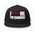 David Guetta F Me I'm Famous Ibiza Classic Logo Snapback Cap Black