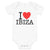 I Love Ibiza Babygrow White