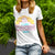 Cafe Mambo Ibiza Logo Women's White T-shirt NEW
