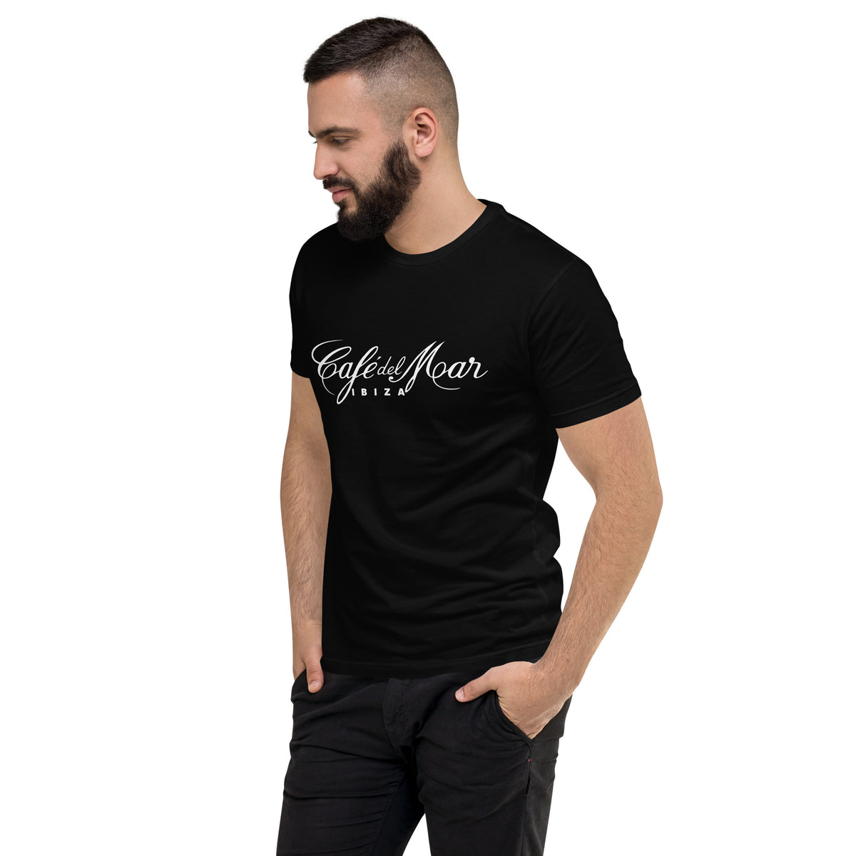 Cafe Del Mar Classic Men&#39;s T-shirt Black