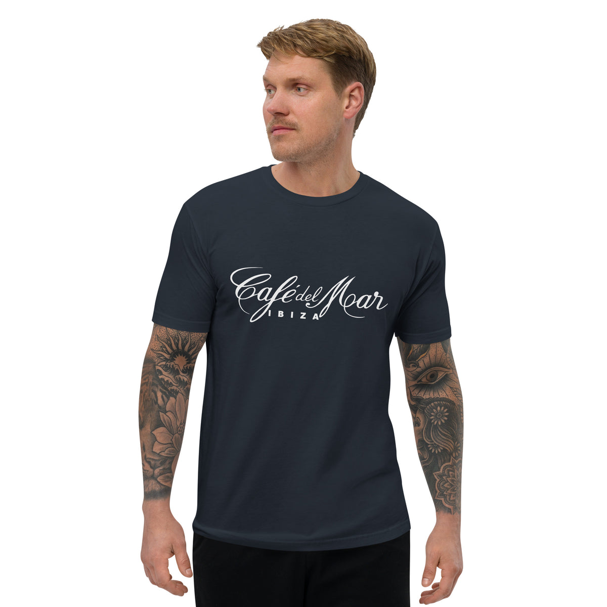 Cafe Del Mar Classic Men&#39;s T-shirt Navy