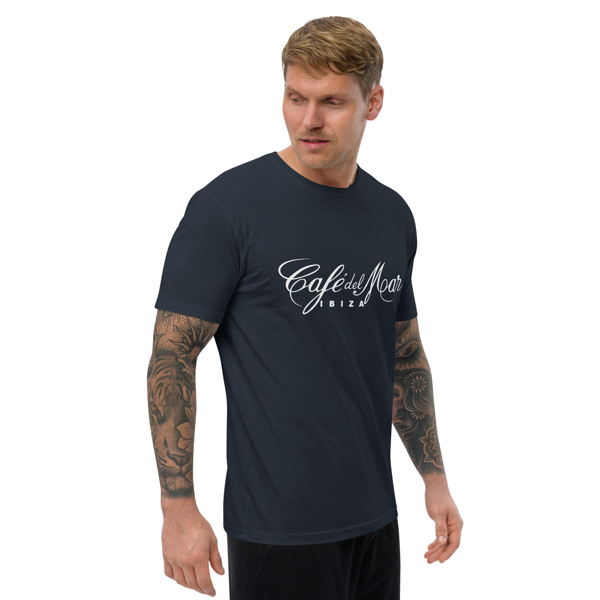 Cafe Del Mar Classic Men&#39;s T-shirt Navy