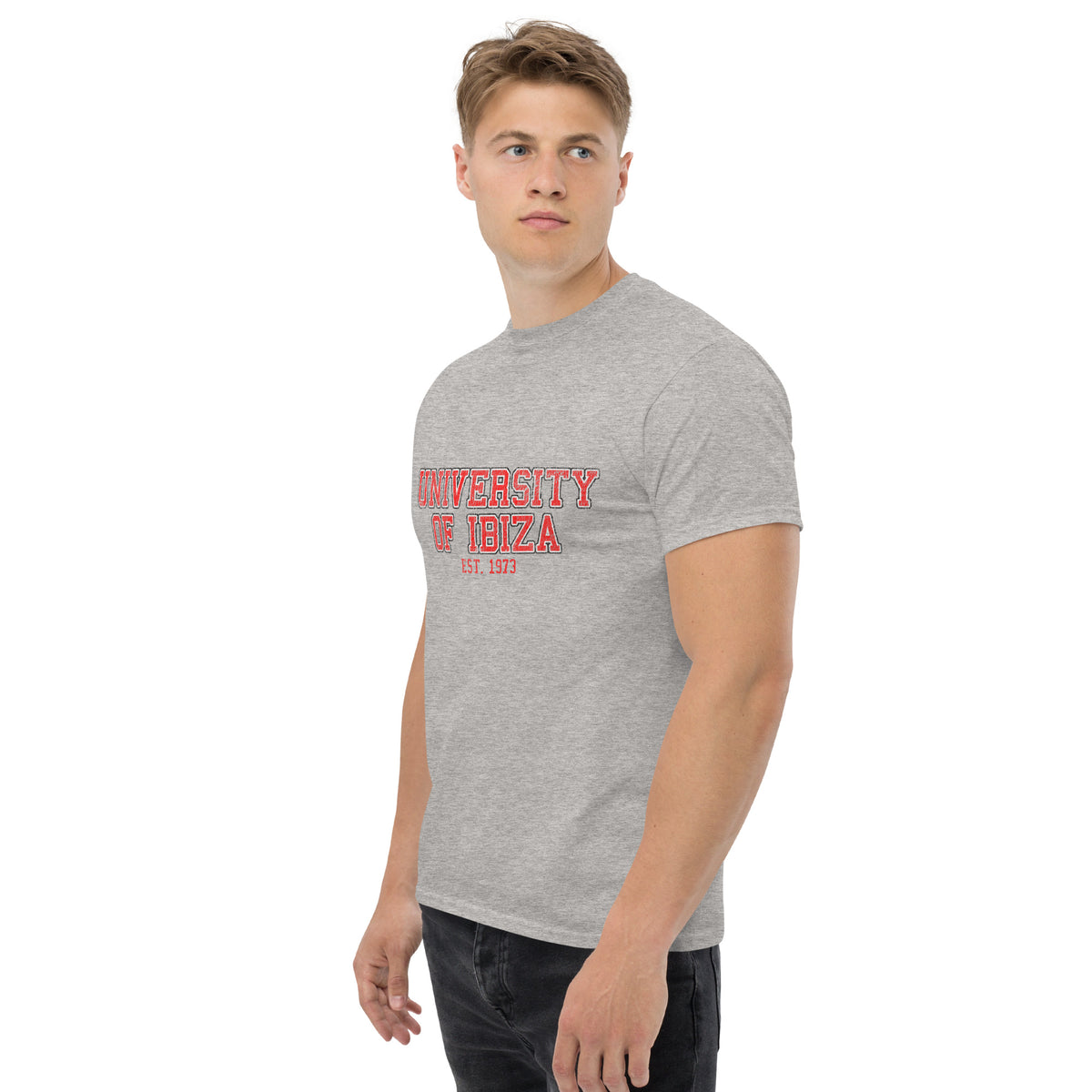 University of Ibiza Vintage Logo Men&#39;s T-shirt