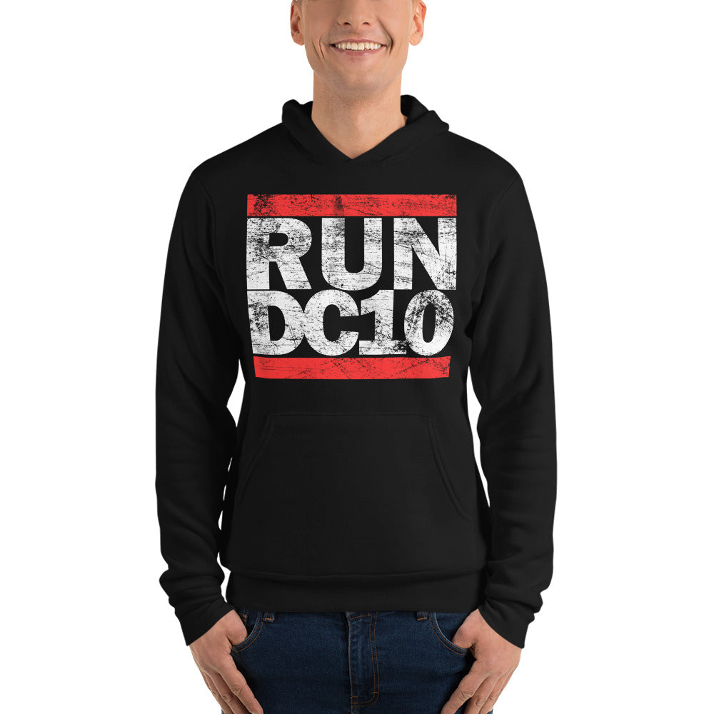 Run DC10 Black Hoodie