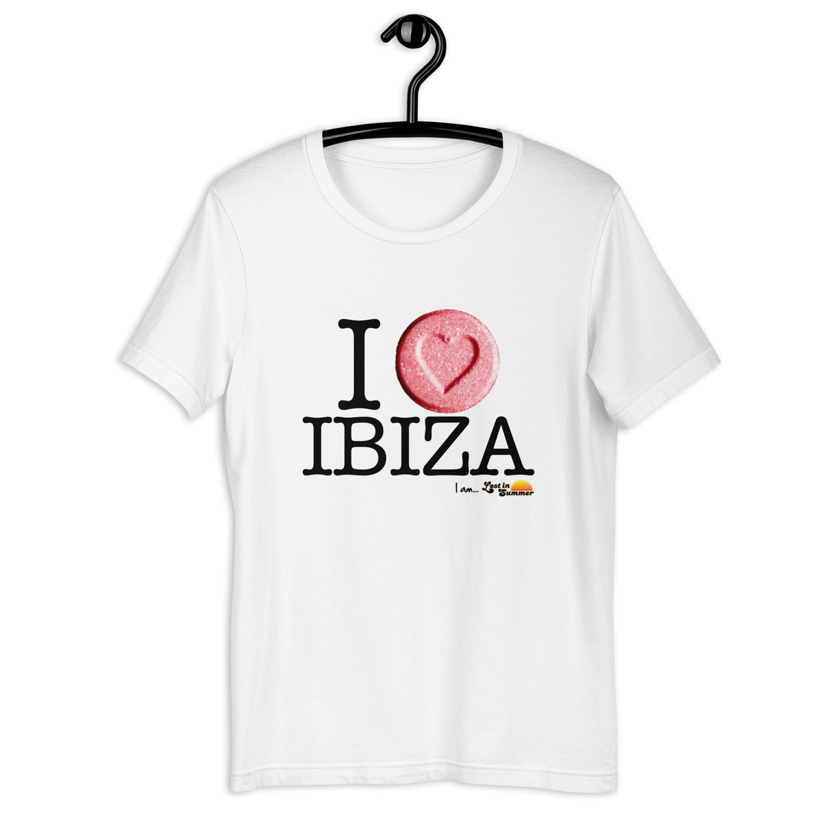I Love Ibiza Men&#39;s T-shirt White