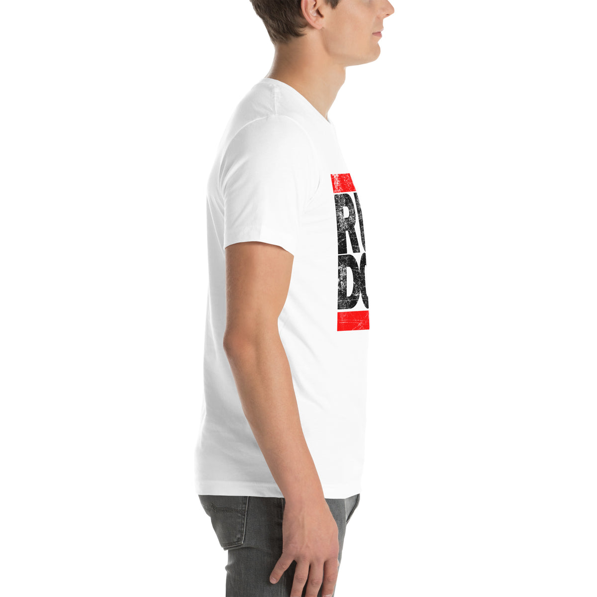 Run DC10 Men&#39;s White T-shirt