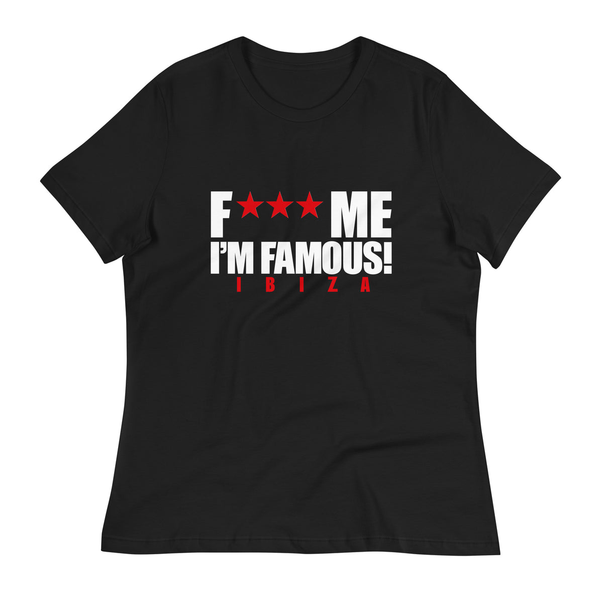 David Guetta F Me I&#39;m Famous Ibiza Classic Logo Women&#39;s T-shirt