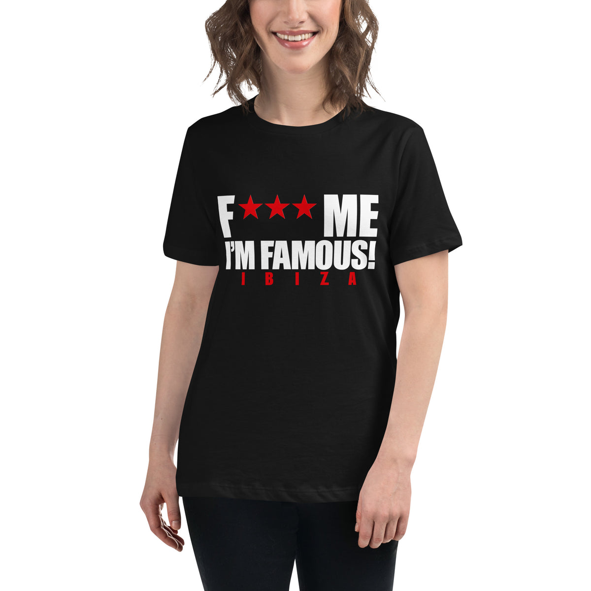 David Guetta F Me I&#39;m Famous Ibiza Classic Logo Women&#39;s T-shirt