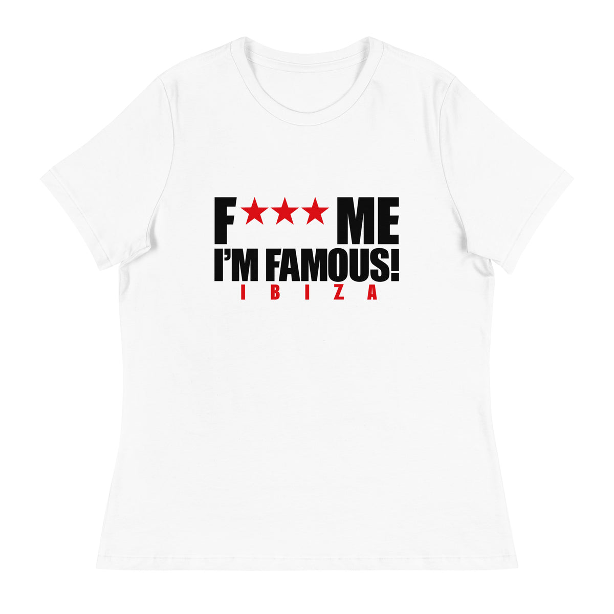 David Guetta F Me I&#39;m Famous Ibiza Classic Women&#39;s T-shirt
