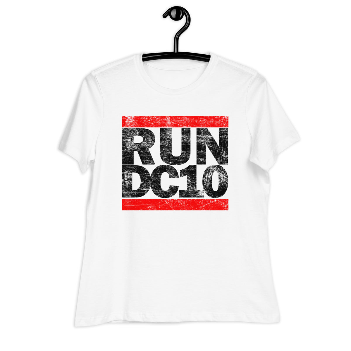 Run DC10 Women&#39;s White T-shirt