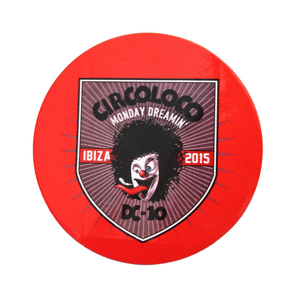 Circo Loco Ibiza Monday Dreamin&#39; 2015 Clown Sticker