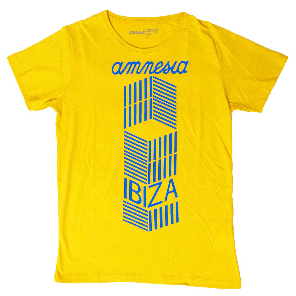 Amnesia Ibiza Camiseta Hombre Cubismo