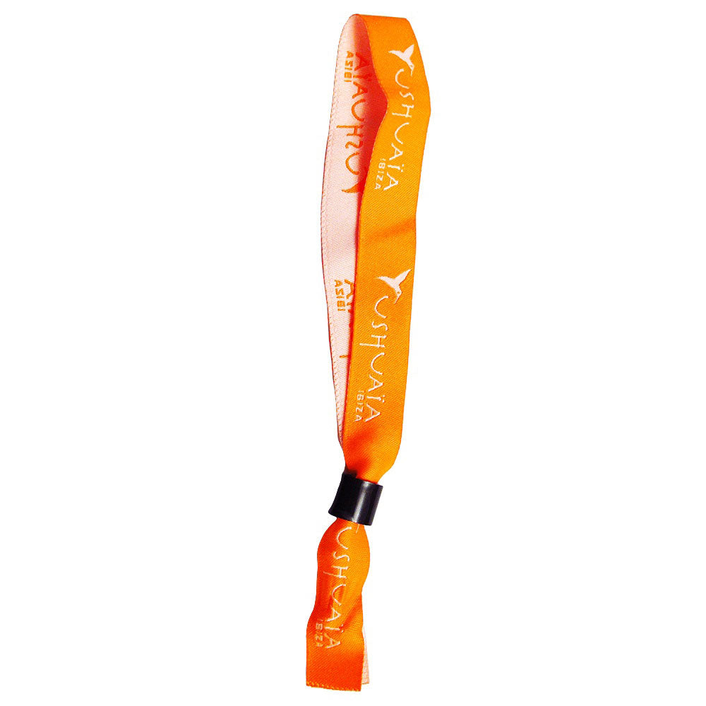 SOLD OUT Ushuaia Ibiza Neon Fabric Wristband