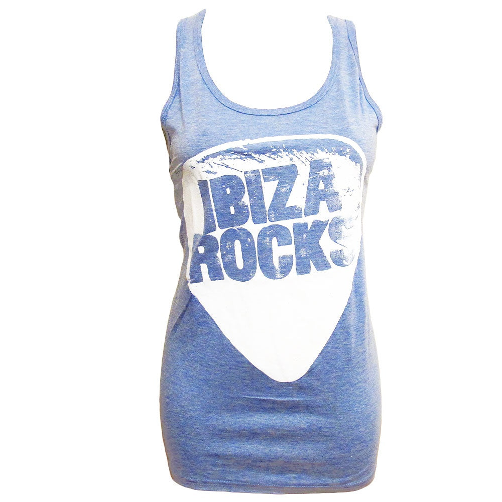 Ibiza Rocks Women&#39;s Logo Heather Tanktop