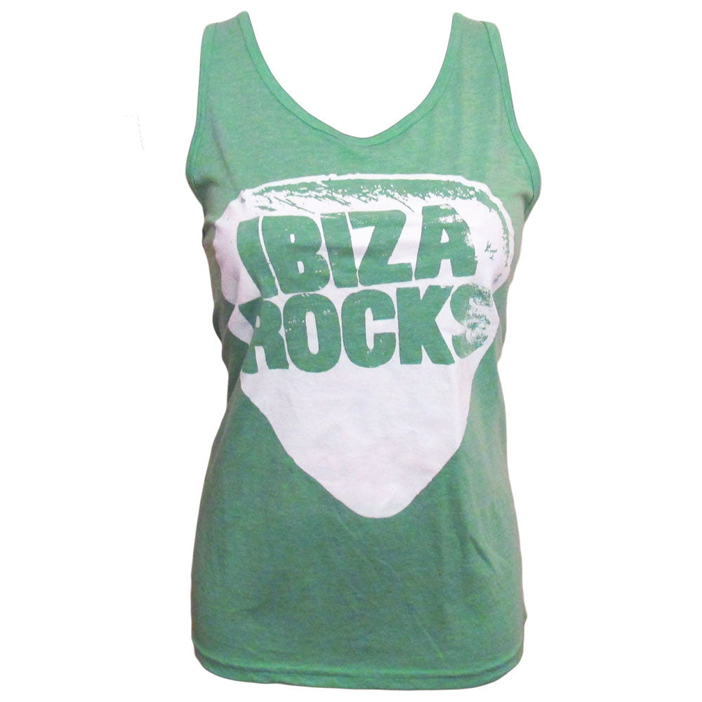 Ibiza Rocks Women&#39;s Logo Heather Tanktop