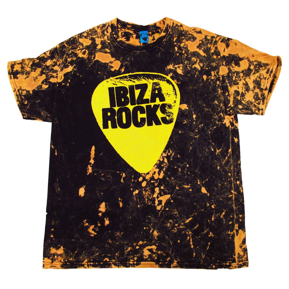 Ibiza Rocks Bleach Splatter Men&#39;s Oversized T-shirt