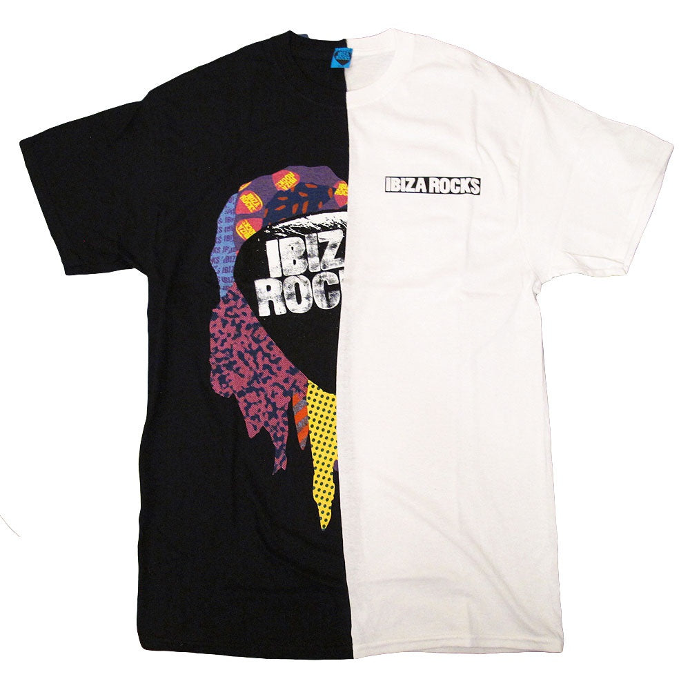 Ibiza Rocks Gespleißt Herren T-Shirt