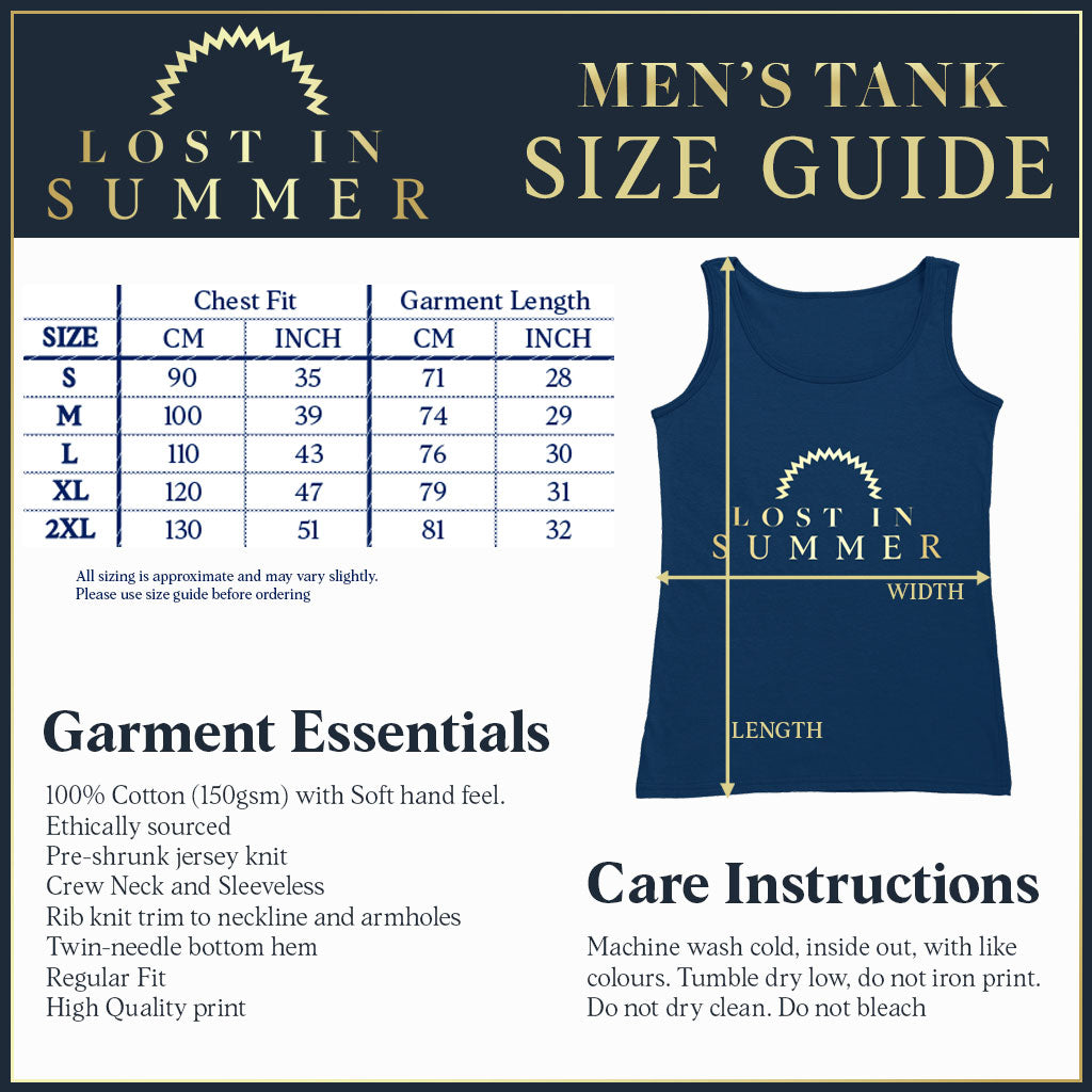 University of Ibiza Men&#39;s Tank Top American Football