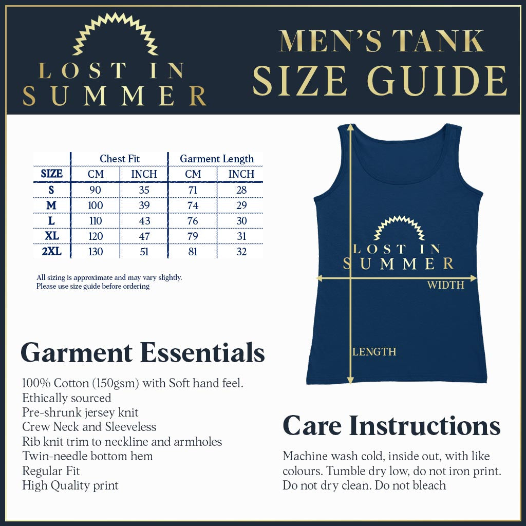 Miami Barcode Men&#39;s Tank Top