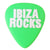 Ibiza Rocks Púa Imán Refrigerador PVC