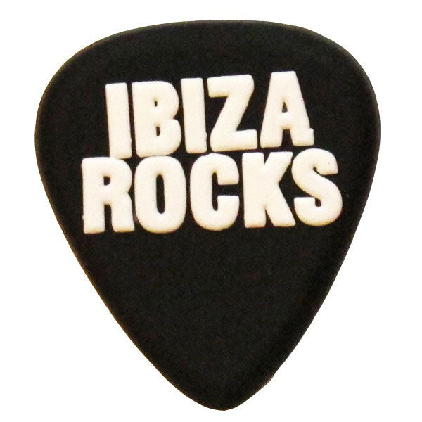 Ibiza Rocks Plectrum PVC Fridge Magnet