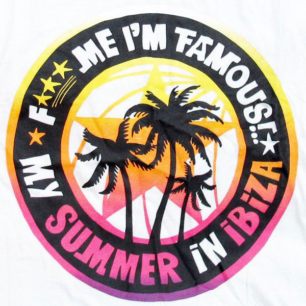 David Guetta F Me I&#39;m Famous Ibiza Palms Women&#39;s Vest