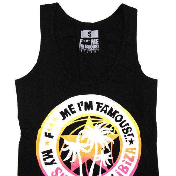 David Guetta F Me I&#39;m Famous Ibiza Palms Women&#39;s Vest