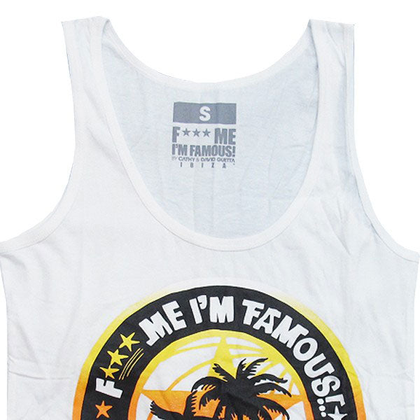 David Guetta F Me I&#39;m Famous Ibiza Palms Women&#39;s Vest