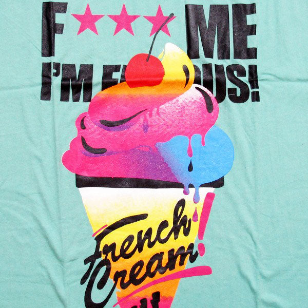 David Guetta F Me I&#39;m Famous Ibiza French Cream Women&#39;s Vest