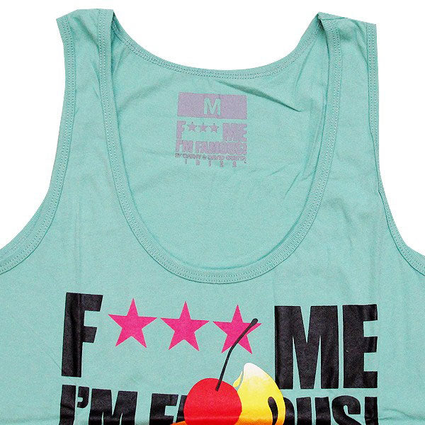 David Guetta F Me I&#39;m Famous Ibiza French Cream Women&#39;s Vest